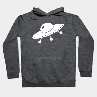 UFO - I want to believe - White version Hoodie